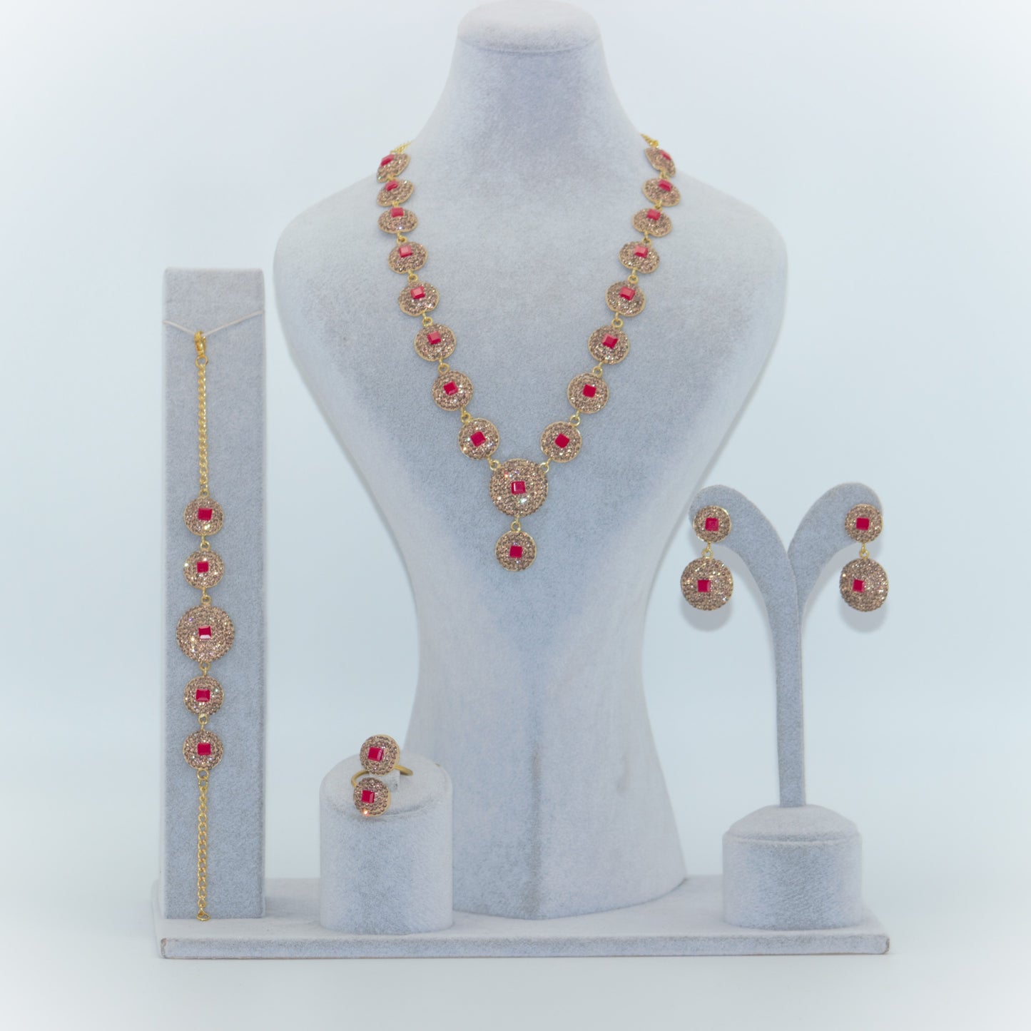 Natural Gemstone Jewelry Set