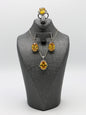 Golden Radiance Citrine Jewelry Set