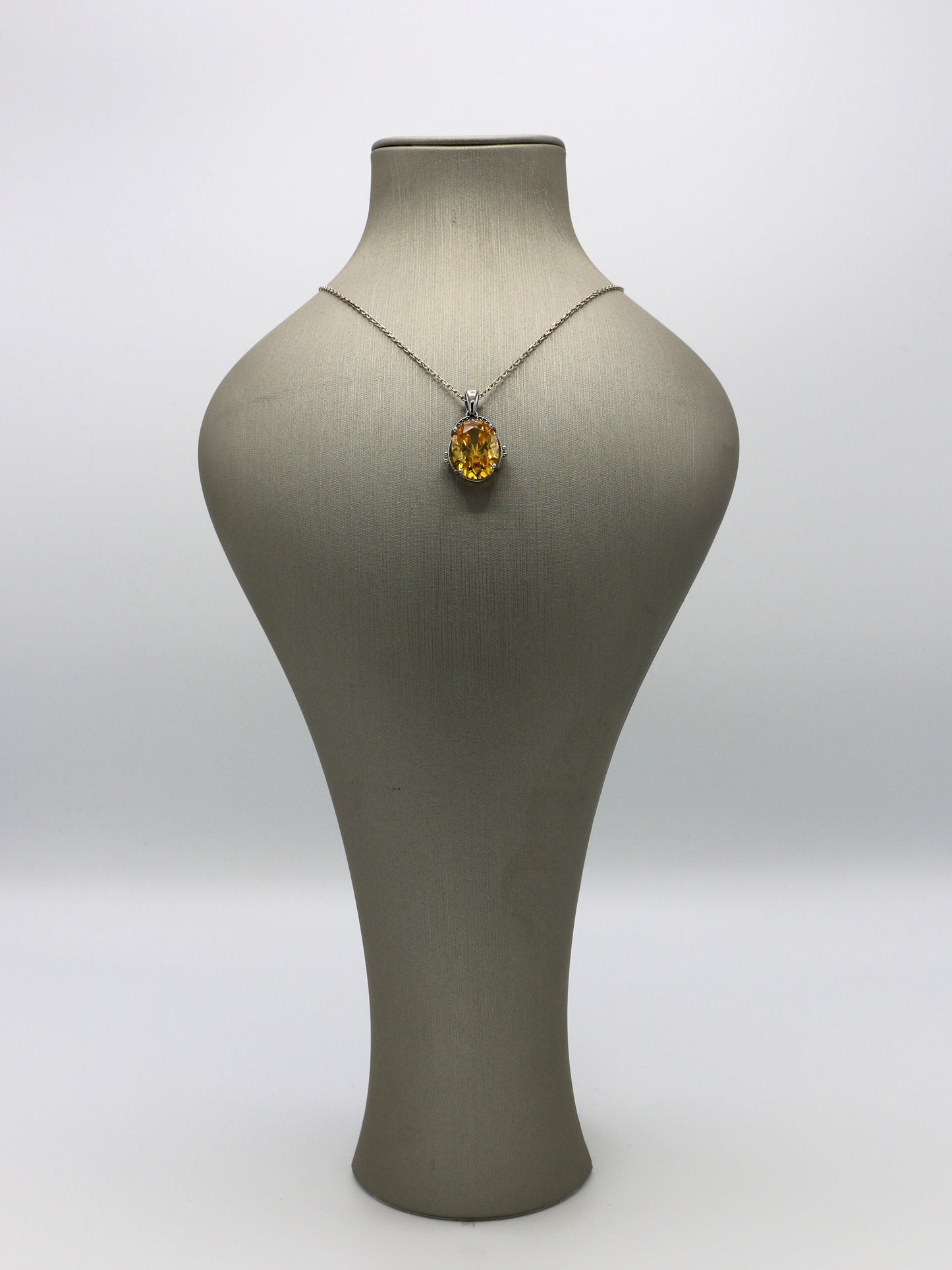 Golden Radiance Citrine Jewelry Set